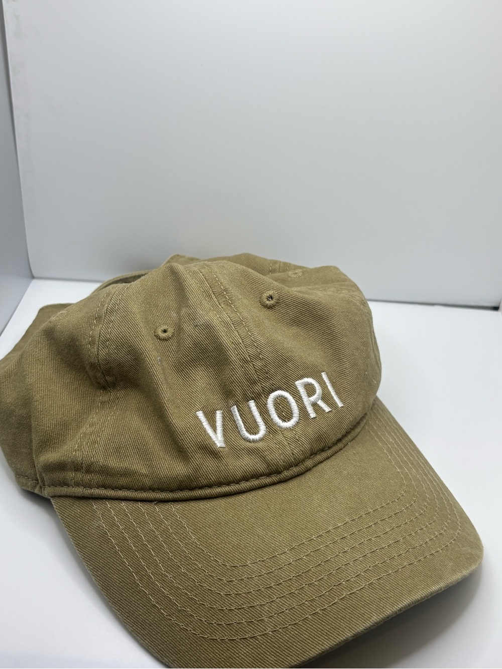 Vuori greenish Embroidered Logo Cap